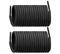 Endoto Lacci per Martens e anfibi scarpe, Stringhe Cordino di ricambio tondi Shoelaces Laces - Nero, 26 pollici