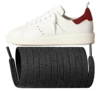 Endoto Lacci Piatti per Goose Scarpe, 8MM Stringhe Laces di Ricambio - Nero, 38 pollici