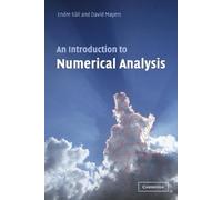 Endre Süli David F. Mayers An Introduction to Numerical Analysis (Tascabile)