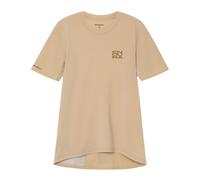 Endura Alltrack Ride Tech Short Sleeve Enduro Jersey Beige S Donna Sand