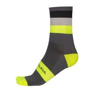 Calze Endura Bandwidth nero giallo fluo - S-M