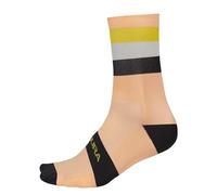 ENDURA Bandwidth Ciclismo Calzini per Uomo, Neon Peach, L