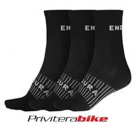 Canterbury Calzini da ciclismo Endura CoolMax Race 3 paia Nero L