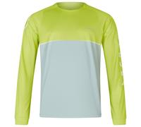 Endura - Core Printed L/S Tee - Maglietta da ciclismo L verde/grigio