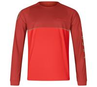 Maglia Endura Core Printed manica lunga rosso - XXL