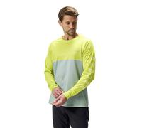 Endura Core Printed - maglia MTB maniche lunghe - uomo Yellow/Blue M