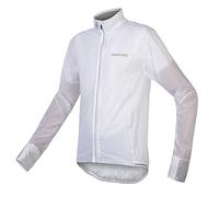 ENDURA FS260-Pro Adrenaline Race Cape II Giacca Impermeabile Uomo, Bianco - XL, Bianco
