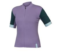 Maglia Endura FS260-Pro II manica corta viola perlato donna - S