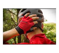 Guanti Endura Hummvee Plus II corti rosso nero - S