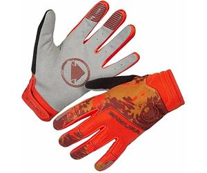 Endura Guanti MTB SingleTrack Antivento Arancione, Taglia XL