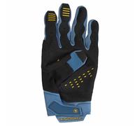Guanti lunghi Endura SingleTrack II blu acciaio giallo - XS