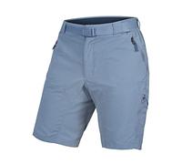 ENDURA Hummvee Baggy Pantaloncini per Donna, Bleu Métal, S