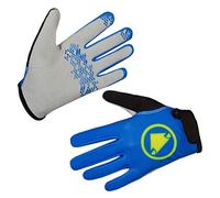 ENDURA Hummvee Guanti Kids, Azzurro - 7-8yrs, Azzurro
