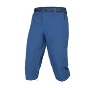 Endura Hummvee - Pantaloncini da ciclismo larghi da uomo, con fodera interna a 3/4, colore mirtillo, taglia M