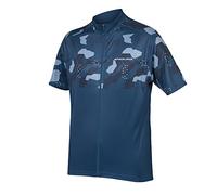 Maglia Endura Hummvee Ray manica corta blu mimetico - M