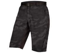 ENDURA Hummvee Baggy Pantaloncini per Uomo, Nero Camo, S