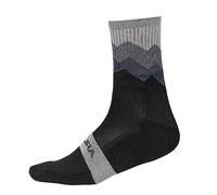 Endura Jagged Ciclismo Calzini per Uomo, Black, S