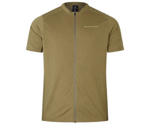 Endura - Loop S/S Zipped Jersey - Maglietta da ciclismo M olivia/beige