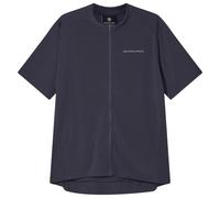 Endura - Loop S/S Zipped Jersey - Maglietta da ciclismo S blu