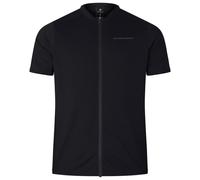Endura - Loop S/S Zipped Jersey - Maglietta da ciclismo S nero