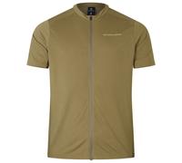 Endura - Loop S/S Zipped Jersey - Maglietta da ciclismo S olivia/beige