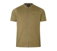 ENDURA Men's Loop Zipped Short Sleeve Jersey, Tweed Green, S