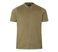 Endura loop full zip maglia a maniche corte khaki