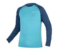 Endura - Singletrack Trikot Langarm - Maglietta da ciclismo M turchese/blu