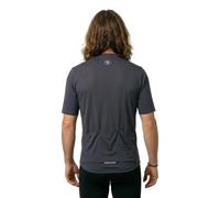Endura Maglia Da Enduro A Maniche Corte Loop Zipped Carbon Grey