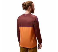 Attesa immagine maglia a maniche lunghe endura core printed orange uomo