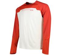 Maglia a maniche lunghe endura mt500 burner uomo grigio rosso