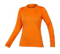 Endura Singletrack Long Sleeve T-shirt Arancione XS Donna