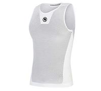 Canottiera intima Endura Fishnet bianco - S-M