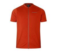 Endura Loop Zipped Short Sleeve Enduro Jersey Rosso,Arancione 2XL Uomo