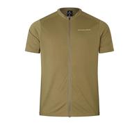 Endura Loop Zipped Short Sleeve Enduro Jersey Verde M Uomo