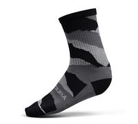 ENDURA Men's Peak Cycling Socks, Black, S-M