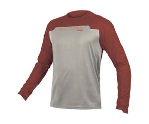 Endura MT500 Burner L/S - maglia MTB a manica lunga - uomo Red M