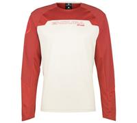 Endura - MT500 Burner Trikot Langarm - Maglietta da ciclismo S bianco/rosso