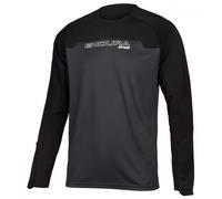Endura - MT500 Burner Trikot Langarm - Maglietta da ciclismo S nero/grigio