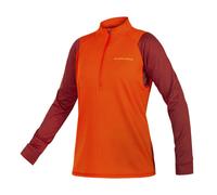 Endura Singletrack Fleece - felpa - donna S Red woman Recycled Materials