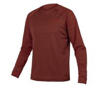 Endura Singletrack Fleece - felpa - uomo L Dark Red man Recycled Materials