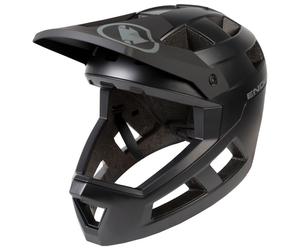 Endura - SingleTrack Full Face Mips Helmet - Casco per bici 58-63 cm - L/XL nero/grigio