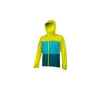 Endura singletrack ii giacca a maniche lunghe giallo blu
