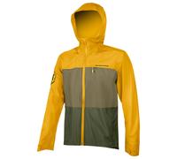 ENDURA Singletrack II Regenjacke, für Herren, Größe L, Radjacke, giallo