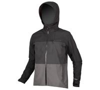 Giacca Endura SingleTrack II nero opaco grigio - XL