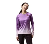 Endura Singletrack L/S Print Tee W - maglia ciclismo - donna Purple L