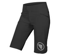 Pantaloni corti Endura SingleTrack lite senza fondello nero donna - L