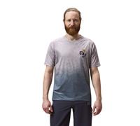 Endura Singletrack S/S Print Tee M - maglia ciclismo - uomo Green/Purple L