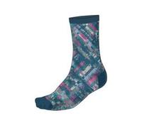 ENDURA Stampa Patchwork Ltd Cycling Socks Uomo (Pacco da 1)