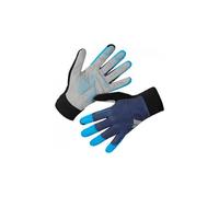 Endura windchill long gloves blue
